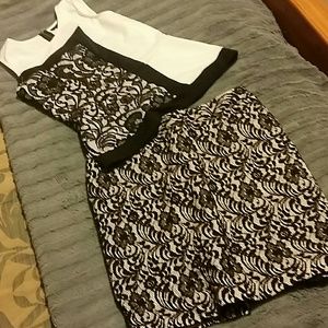 WORTHINGTON 2 pc SKIRT SET sz. 14 Large